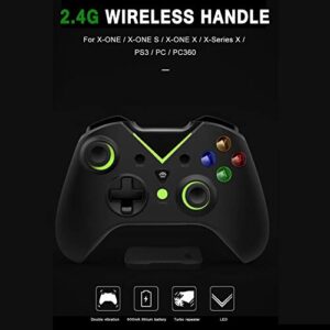QUMOX Game Controller Joystick for X-box-One X-Series X PS3 Console Gamepads with 2.4G Receiver