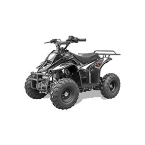 MotoTec Rex 110cc 4-Stroke Kids Gas ATV Black