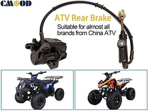 Rear Brake Master Cylinder Caliper For 50cc 70cc 90cc 110cc 125cc Chinese ATV Taotao Quad Coolster 3050HD Four Wheeler