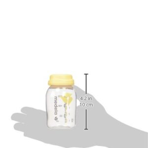 Medela Breast Milk Collection and Storage Bottles, 6 Pack, 5 Ounce Breastmilk Container, Compatible with Medela Breast Pumps and Made Without BPA (Pack of 3)