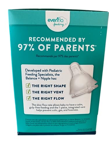 Balance + Angled Standard Neck Bottle 5oz 6pk with Balance + Pacifier Sample