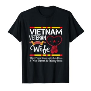 Vietnam Veteran Wife Design for Proud Wife T-Shirt