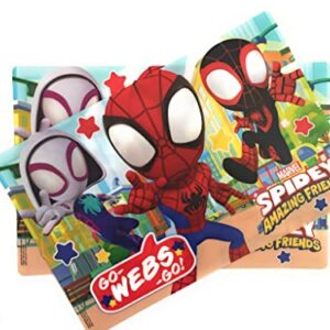 Diversdealz Marvel Spidey and his Amazing Friends Placemats Set of 2