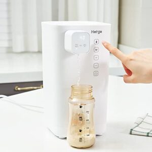 Herge Water Warmer & Dispenser for Baby Formula One Touch Preset Disinfection & Dechlorination and Keeping Warm Water for max. 48H