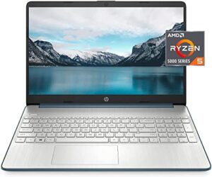 newest 2022 hp 15.6 fhd student business laptop, amd ryzen 5 5500u 6 core (beat i7-1160g7, up to 4ghz), amd radeon graphics, wifi, hdmi, windows 11, blue + generic accessories (8gb ram | 256gb ssd)