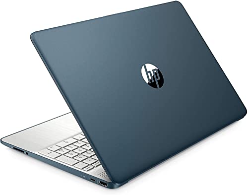 Newest 2022 HP 15.6 FHD Student Business Laptop, AMD Ryzen 5 5500U 6 core (Beat i7-1160G7, up to 4GHz), AMD Radeon Graphics, WiFi, HDMI, Windows 11, Blue + Generic Accessories (8GB RAM | 256GB SSD)