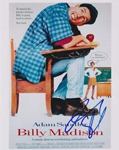 adam sandler (billy madison) signed 8x10 photo