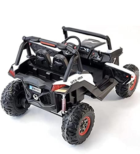 4X4 2022 Upgraded Kids Electric Ride on car RC Remote Power Wheel 24v XL Buggy Style Kids Ride on car RZR 2 Adjustable seats 24VOLT Rubber Tires Holds 160 lb mp3 Bluetooth 9 mph