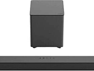 VIZO V-Series 2.1 Home Theater Sound Bar with DTS:X, Wireless Subwoofer, Bluetooth, Voice Assistant Compatible, Includes Remote Control - V21-H8 (Renewed)