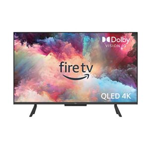 all-new amazon fire tv 50" omni qled series 4k uhd smart tv, dolby vision iq, local dimming, hands-free with alexa