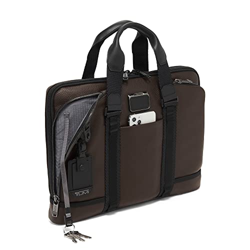 TUMI - Alpha Bravo Academy Briefcase - Dark Brown