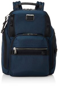 tumi alpha bravo search backpack - laptop backpack for men & women - versatile backpack for work & school - travel backpack made with durable material - navy blue