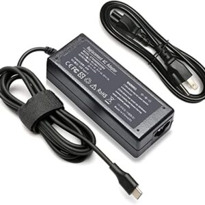 65W USB/Type C Charger for Dell Latitude 7410 7420 5320 5420 5520 7320 5430 5530 7430 9430 Dell Chromebook 3100 3110 2 in 1 for Dell Inspiron 13 5320 14 7420 7425 16 7620 2-in-1 Power Cord