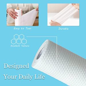 Cleaneat Reusable Paper Towels Set, 6 Rolls x 40 Sheets, Washable Cleaning Dishcloths, Paperless Kitchen Rags, Eco Friendly Paper Towel Alternative, Sustainable Gifts Pack (6 Pack)