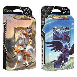 Pokémon TCG: Lycanroc V or Corviknight V Battle Deck