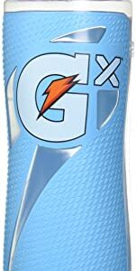 Gatorade Gx Hydration System, Non-Slip Gx Squeeze Bottles Neon Blue, 30 Oz