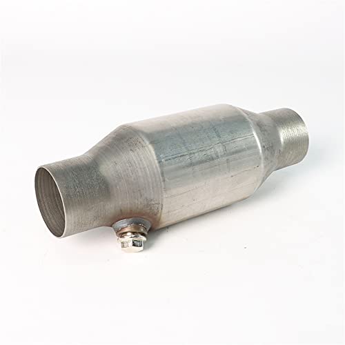 BONILORA EPA 2.5" Inlet/Outlet Universal Catalytic Converter Stainless Steel & O2 Port