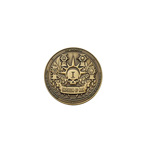 Starforged Compatible with Warhammer 40k Collectible Coin: Imperium of Man 1 PC