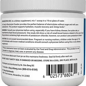 Dr. Berg Hydration Keto Electrolyte Powder - Enhanced w/ 1,000mg of Potassium & Real Pink Himalayan Salt (NOT Table Salt) - Orange Flavor Hydration Drink Mix Supplement - 50 Servings