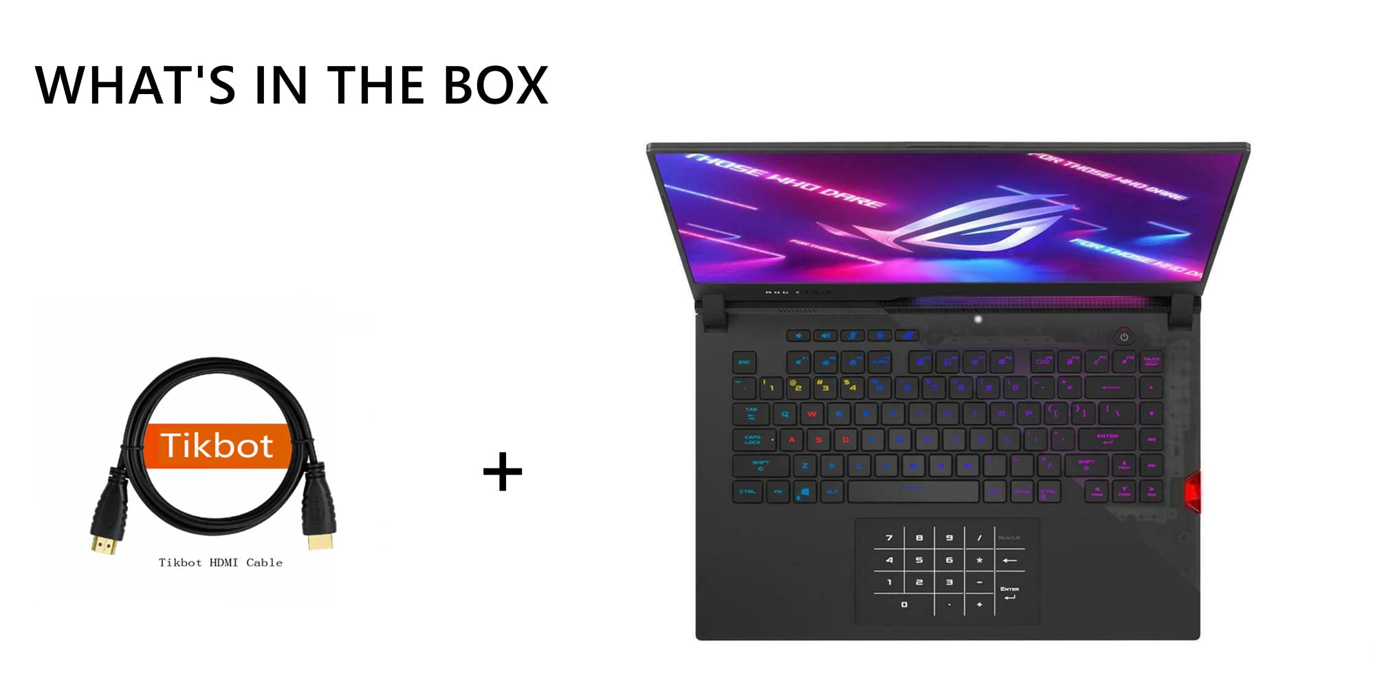 ASUS ROG Strix Scar 15 (2021) Gaming Laptop, 15.6" 300Hz IPS Type FHD Display, NVIDIA GeForce RTX 3080 (130W), 8-core AMD Ryzen 9 5900HX，Windows 10 Home, with HDMI Cable (32GB RAM | 2TB PCIe SSD)