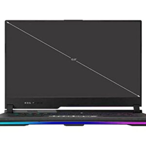 ASUS ROG Strix Scar 15 (2021) Gaming Laptop, 15.6" FHD Display, NVIDIA GeForce RTX 3080 (130W ), AMD Ryzen 9 5900HX，with Marvel’s Spider-Man Remastered GeForce RTX Bundle(64GB RAM | 4TB PCIe SSD)