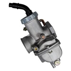 PZ20 Carburetor for Kazuma Baja 50cc 70cc 90cc 110cc 125cc TaoTao 110B NST SunL Chinese Quad 4 Stroke ATV 4 Wheeler Go Kart Dirt Bike Honda CRF50F XL75 CRF80F XR50R with Air Fuel Filter