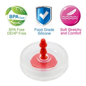 Begical Hand Replacement Silicone Diaphragm Compatible with Lansinoh Breast Pumps Replace Lansinoh Breast Pump Parts/Accessories use with Manual Breast Pumps