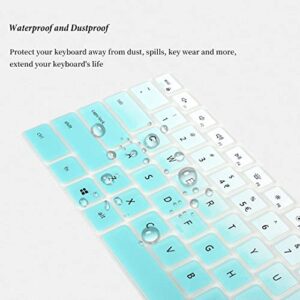 2PCS Keyboard Cover for 2023-2021 Dell Inspiron 14 5430 5410 5415 5418 5420 5425 7415 7420 7425 7430 7435,Inspiron 16 5620 5625 5630 5635 7620 7630 7635,Dell Latitude 3320 3420 & Inspiron 13 5310 5320