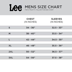 Lee Men's Short Sleeve Soft Washed Cotton Polo T-Shirt, Smoked Pearl, Large