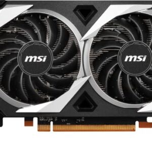 MSI Gaming AMD Radeon RX 6500 XT 64-bit 4GB GDDR6 DP/HDMI PCIe 4 Torx Twin Fans FreeSync DirectX 12 VR Ready OC Graphics Card (RX 6500 XT MECH 2X 4G OC)