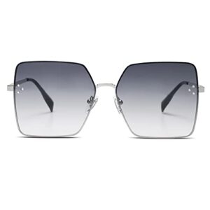 sojos trendy square sunglasses womens big oversized designer style uv protection sunnies shades sj1170