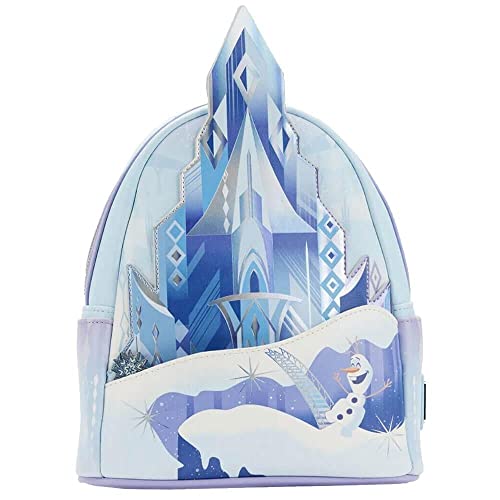 Loungefly Disney Frozen Princess Castle Womens Double Strap Shoulder Bag Purse