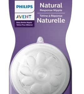 Philips Avent Natural Response Nipple Flow 2, 0M+, 2 pack, SCY962/02