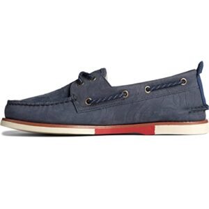 sperry x herschel authentic original 2-eye navy 11 m (d)