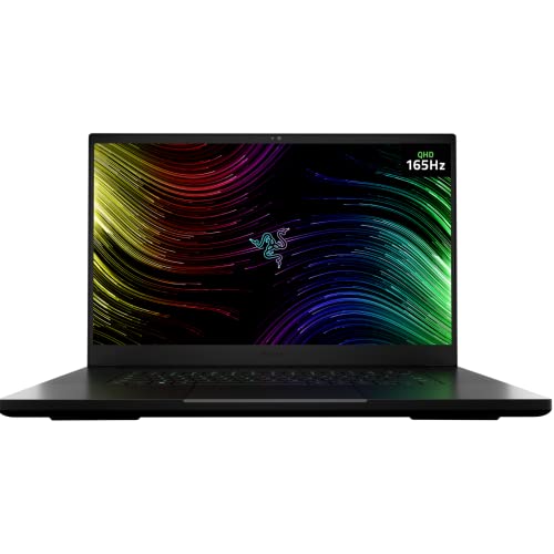 Razer Blade 17 Gaming Laptop: NVIDIA GeForce RTX 3060-12th Gen Intel 14-Core i7 CPU - 17.3" QHD 165Hz - 16GB DDR5 RAM - 1TB PCIe SSD - Windows 11 - Chroma RGB - Thunderbolt 4 - SD Card Reader