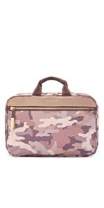 tumi women's madina cosmetic case, camouflage pink, one size