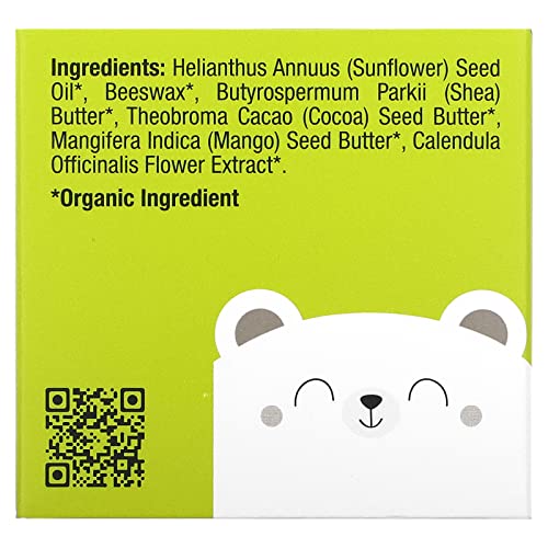 Organic Nipple Butter, 2 oz (57 g), Mild By Nature