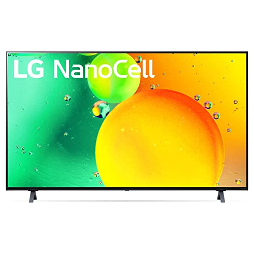 LG 50-Inch Class NANO75 Series Alexa Built-in 4K Smart TV (3840 x 2160), 60Hz Refresh Rate, AI-Powered 4K, WiSA Ready, Cloud Gaming (50NANO75UQA, 2022)