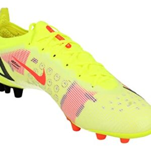 Nike Vapor 14 Elite AG Mens Football Boots CZ8717 Soccer Cleats (UK 12 US 13 EU 47.5, Volt Bright Crimson Black 760)