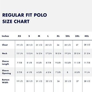 Tommy Hilfiger mens Short Sleeve Cotton Pique in Custom Fit Polo Shirt, Dark Sable, Large US