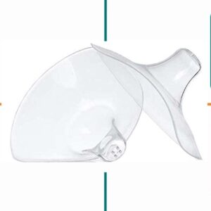 Nipple Shield & Milk Collector for Breastmilk - Breast Feeding Essentials W/Breast Shells Milk Collector Nipple Protector for Breastfeeding Breast Milk Catcher for Breastfeeding Milk Collection Cups