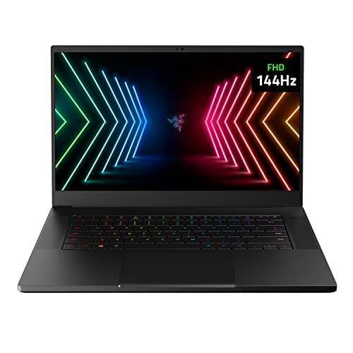 Razer Blade 15 Gaming Laptop: NVIDIA GeForce RTX 3070-11th Gen Intel 8-Core i7 CPU - 15.6" FHD 144Hz - 16GB RAM - 512GB SSD - CNC Aluminum - Chroma RGB Lighting - Thunderbolt 3