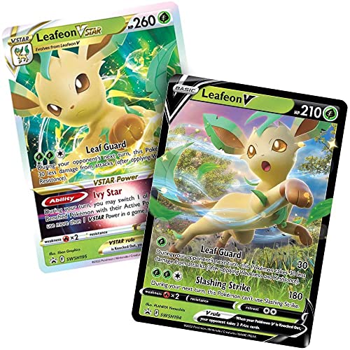 Pokemon Cards: Leafeon VSTAR Special Collection Box