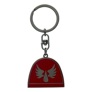 abystyle warhammer 40k keychain (blood angels keychain)