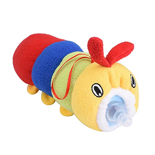 HEEPDD Baby Milk Bottle Cover, Soft Stuffed Caterpillar Baby Feeding Bottle Pouch Milk Bottle Thermal Bags for Kids Baby Toddler Infant