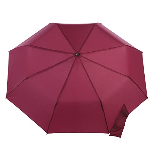 totes Titan Portable Travel Umbrella – Windproof, Waterproof, Strong, Compact Umbrella – Perfect for the Car, Backpack, and On-the-Go
