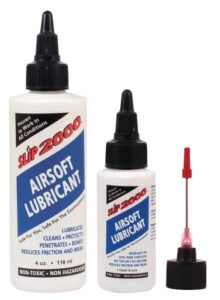 slip 2000 airsoft lubricant buddy pack 1 oz. / 4 oz. with metal needle tip applicator