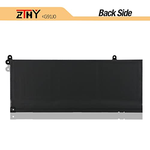 ZTHY 41Wh G91J0 Battery Replacement for Dell Latitude 3320 3330 3420 3520 Inspiron 3510 3511 3515 3520 3525 3530 5320 5330 5410 5415 5418 5518 5430 5435 7415 7420 2-in-1 Vostro 5620 5625 V6W33 TN70C