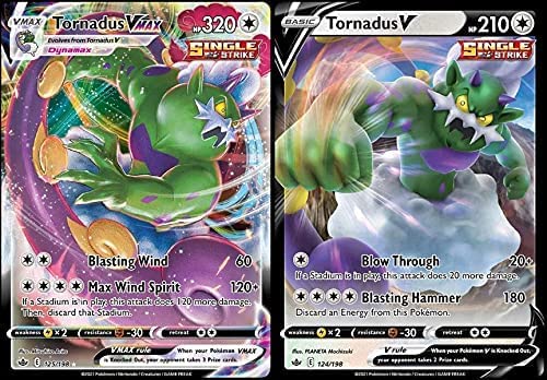 Tornadus Vmax & V - 125/163 - Chilling Reign - Pokemon Card Lot