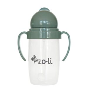 any angle straw sippy cup | zoli bot 2.0 weighted straw sippy spruce green, most loved training sippy cup, toddler transition straw cup, sippy cup with handles